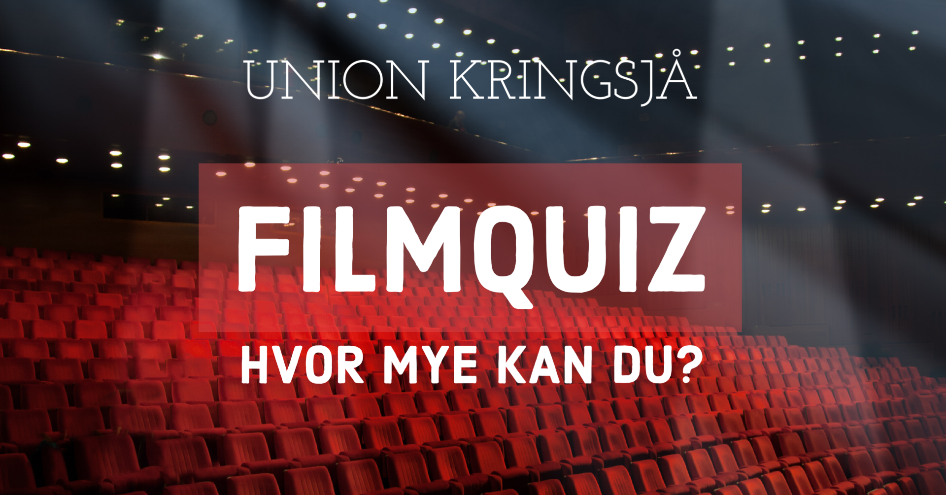 Filmquiz Union Kringsjå