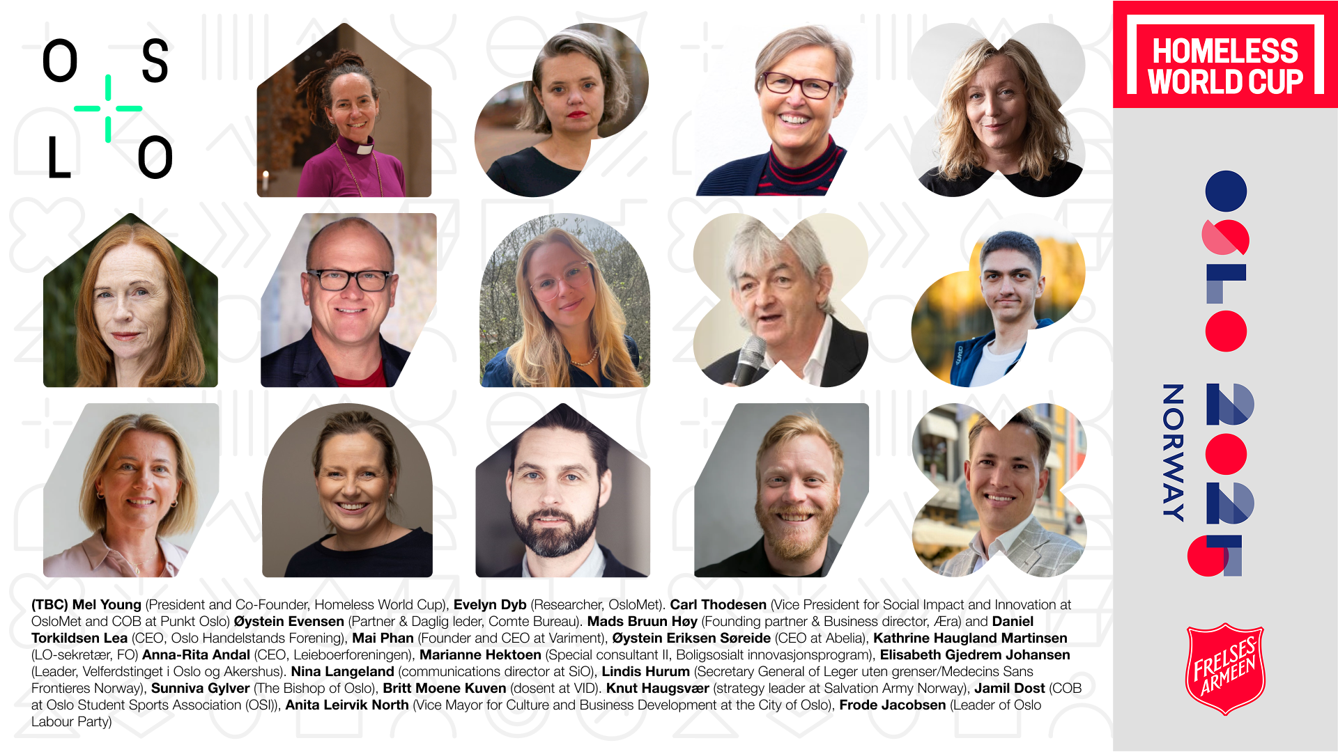 Bilder av foredragsholdere