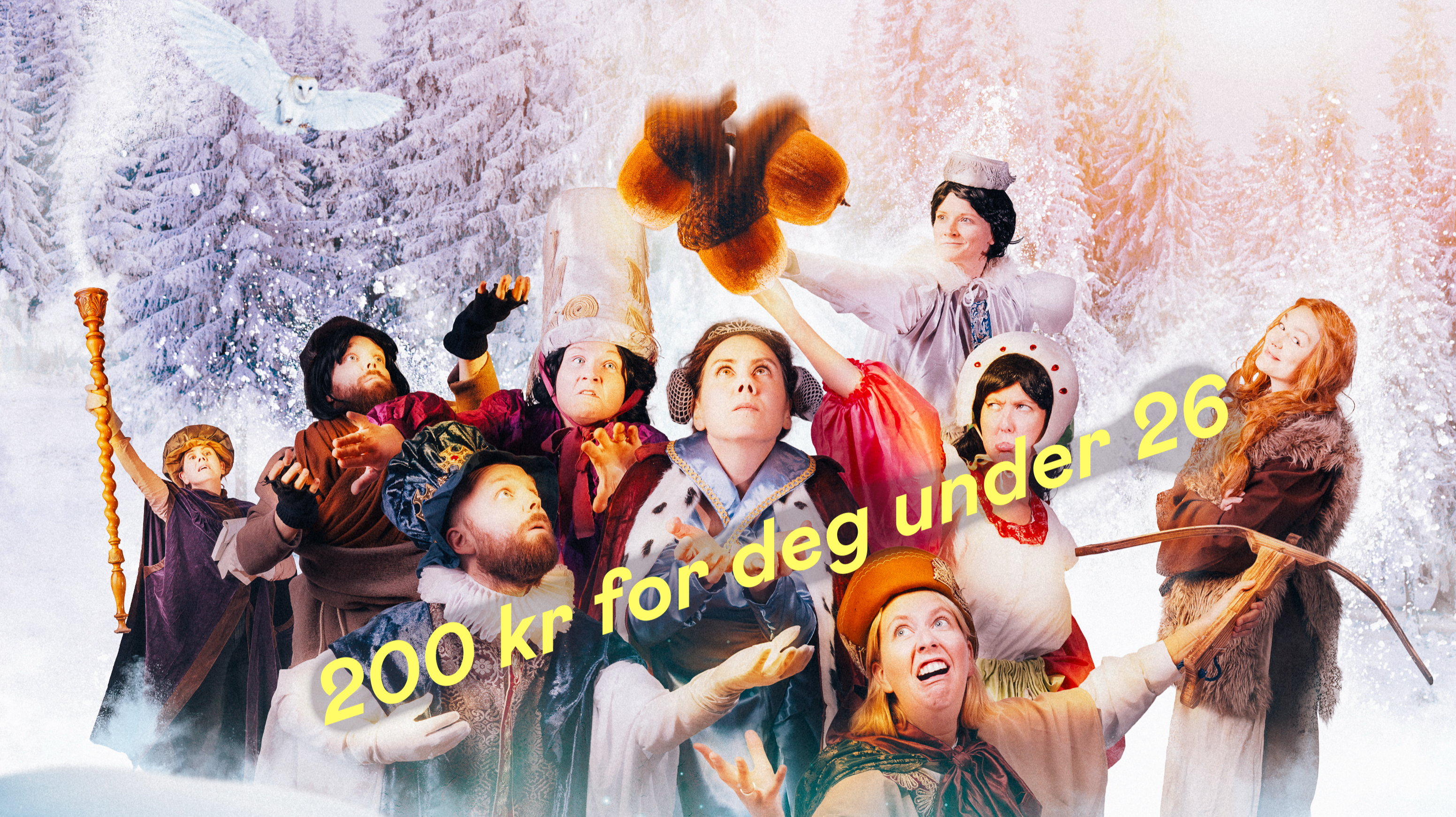 Foto av skuespillerne