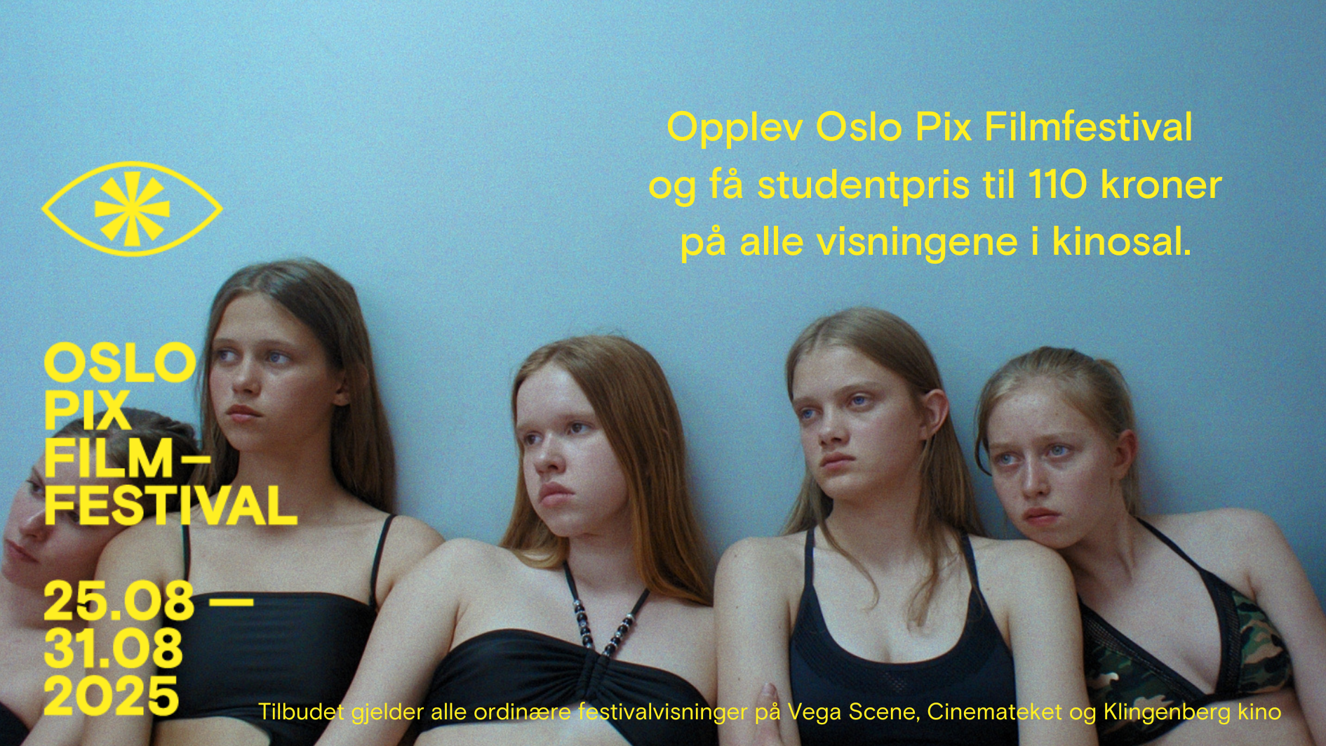 Fire unge jenter fra en film
