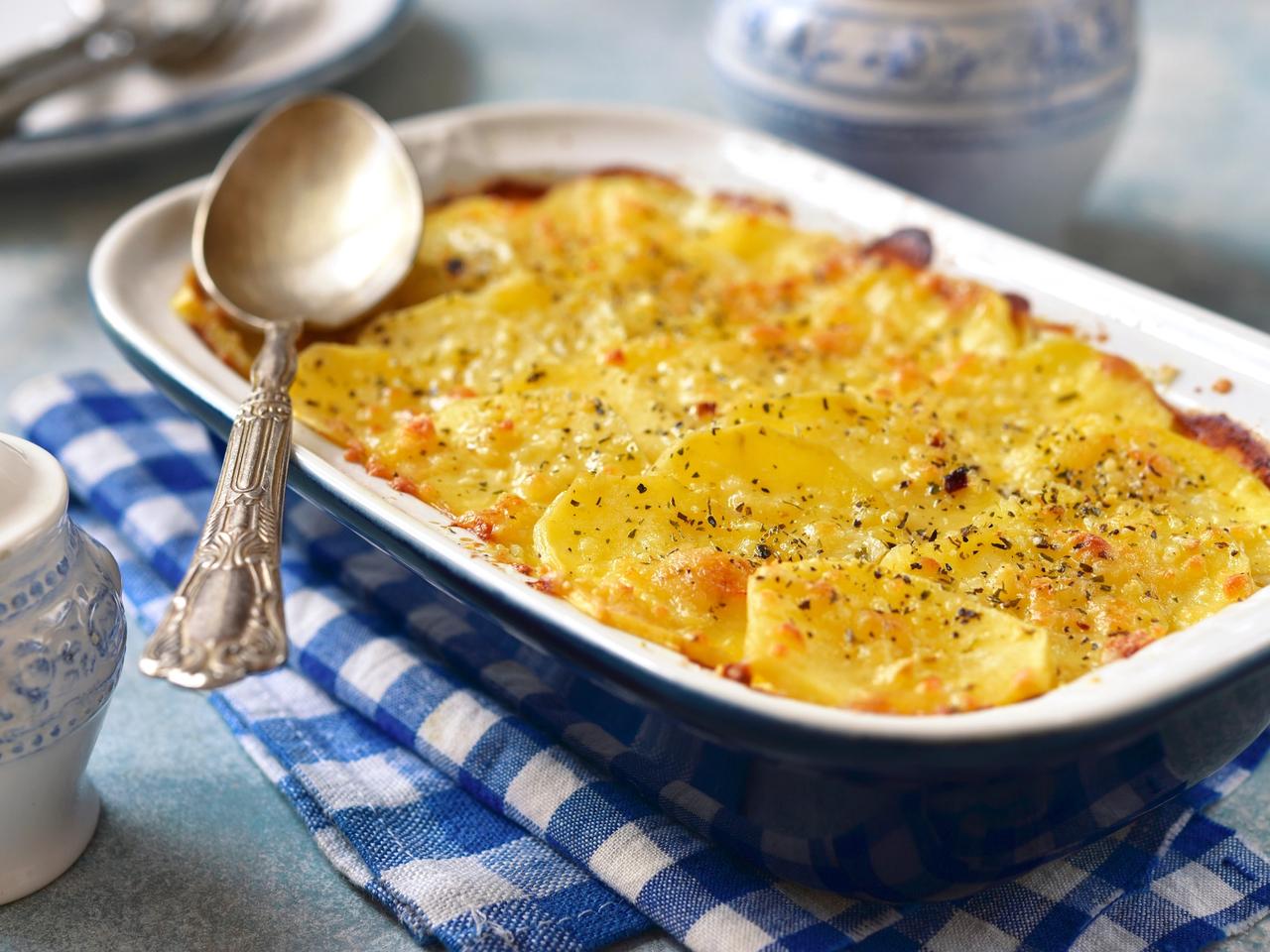 Thumbnail for Celery Root and Potato Gratin