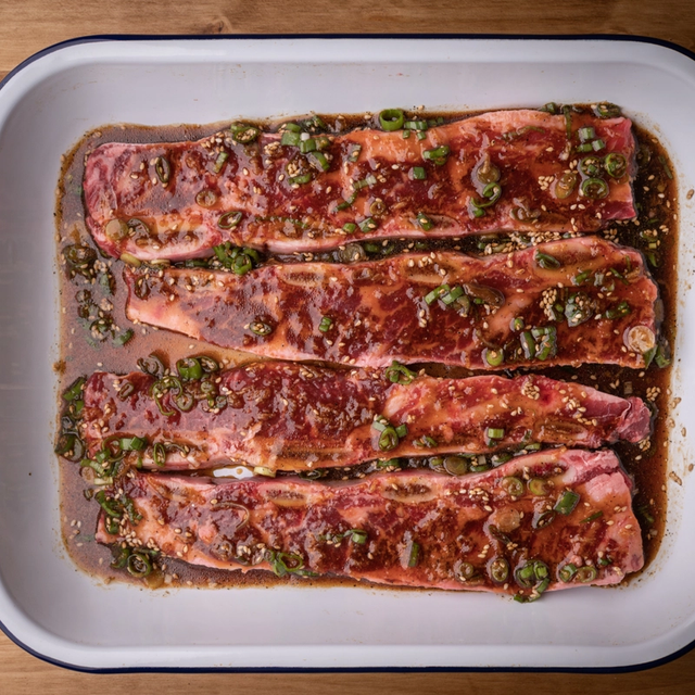 Thumbnail image for Korean Style Flanken Short Ribs