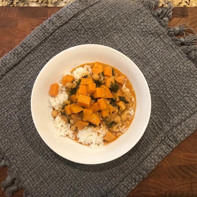 Thumbnail image for Sweet Potato and Chickpea Curry