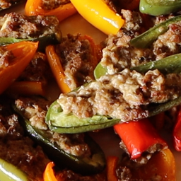 Thumbnail image for Sausage Stuffed Sweet Peppers