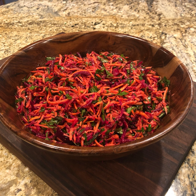 Thumbnail image for Carrot Beet Salad with Herbs and Vinaigrette