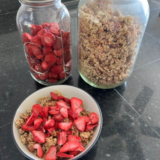 Thumbnail image for Strawberry Vanilla Almond Granola