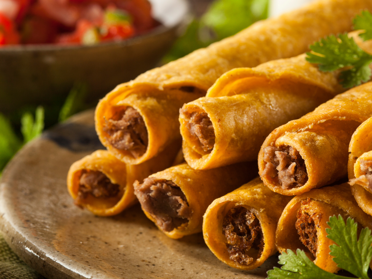 Thumbnail for Baked Beef Taquitos 