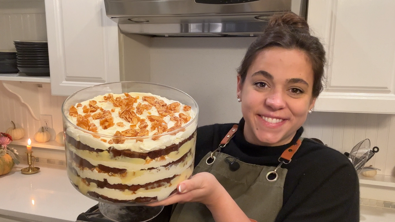 Cover Image for Gingerbread Custard Torte