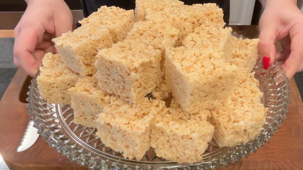 Cover Image for Salted Brown Butter Rice Krispie Treats