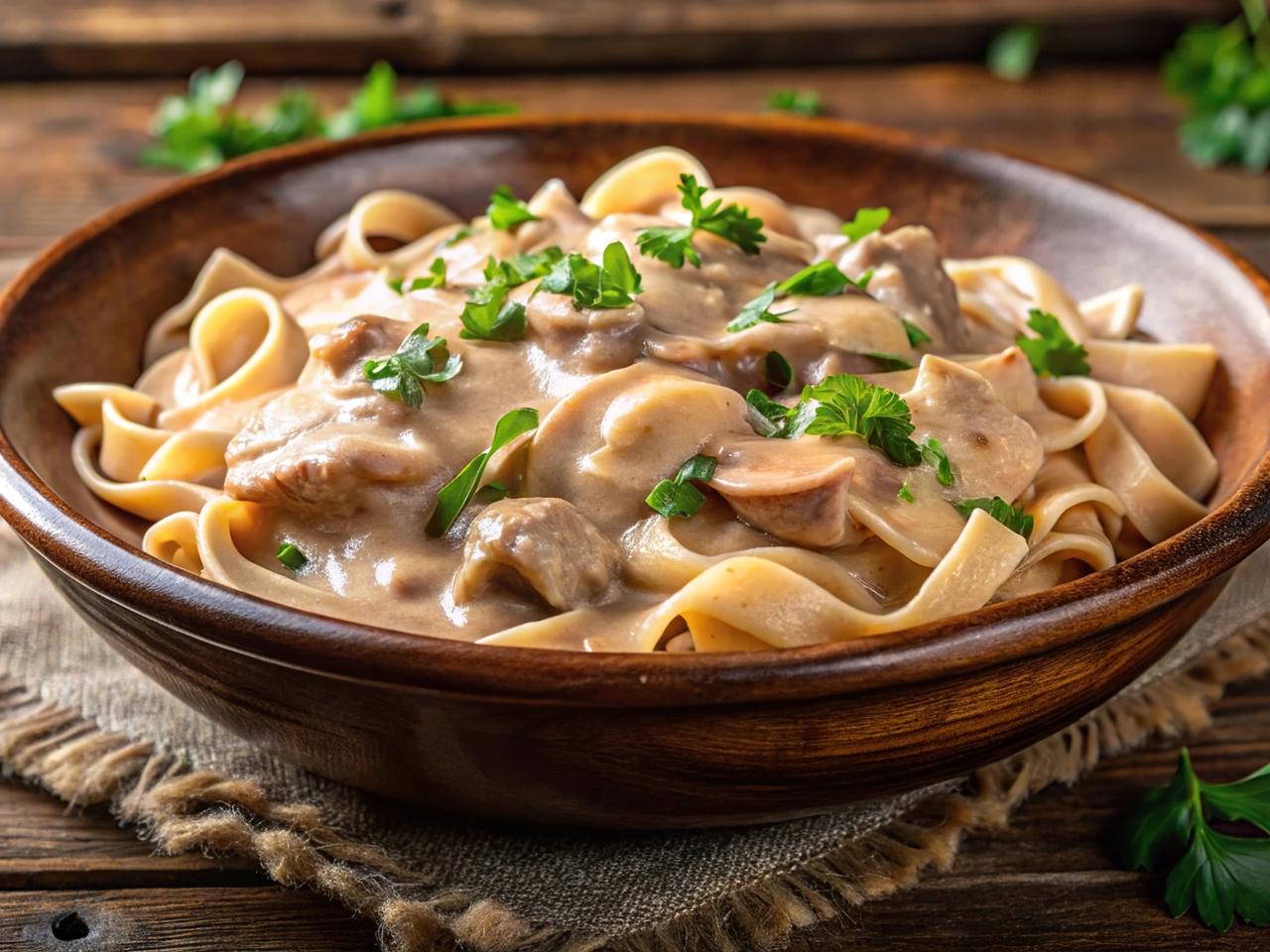 Thumbnail for Chicken Stroganoff