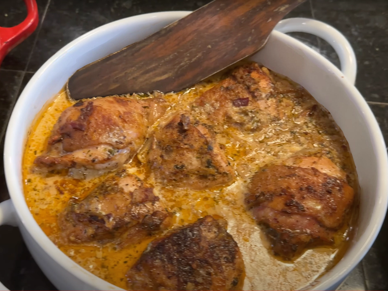 Thumbnail for Maple Bacon Braised Chicken