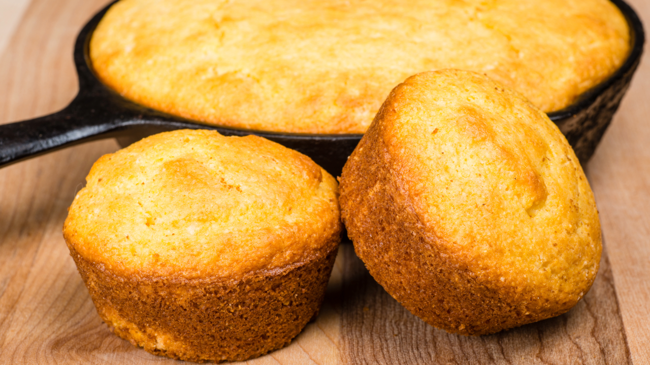 Cover Image for Breakfast Sausage and Corn Muffins 