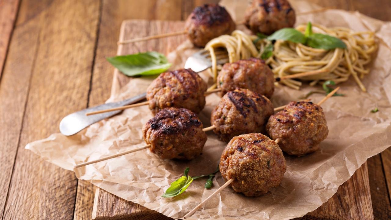 Cover Image for Basil Pesto Meatballs