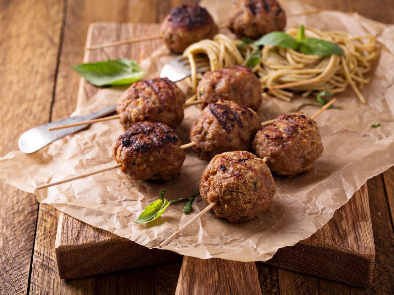 Thumbnail for Basil Pesto Meatballs