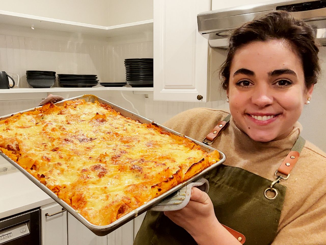 Thumbnail for Crispy Sheet Pan Lasagna