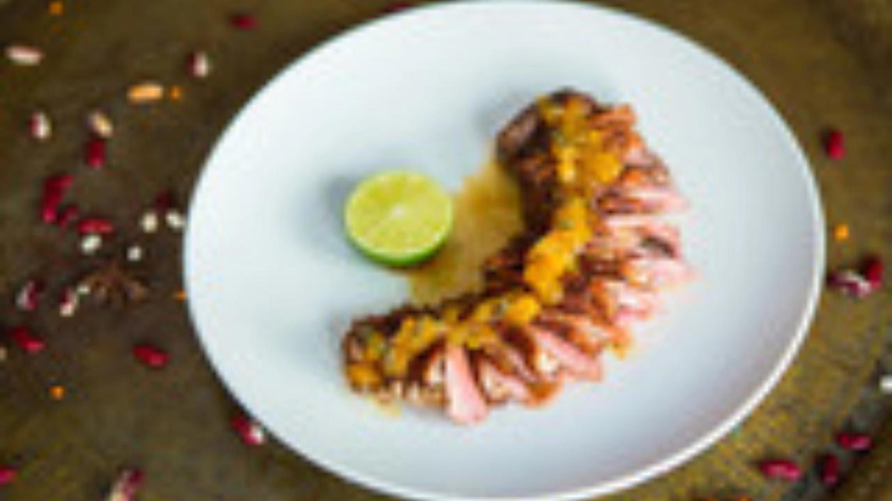 Cover Image for Peach Chili Chicken