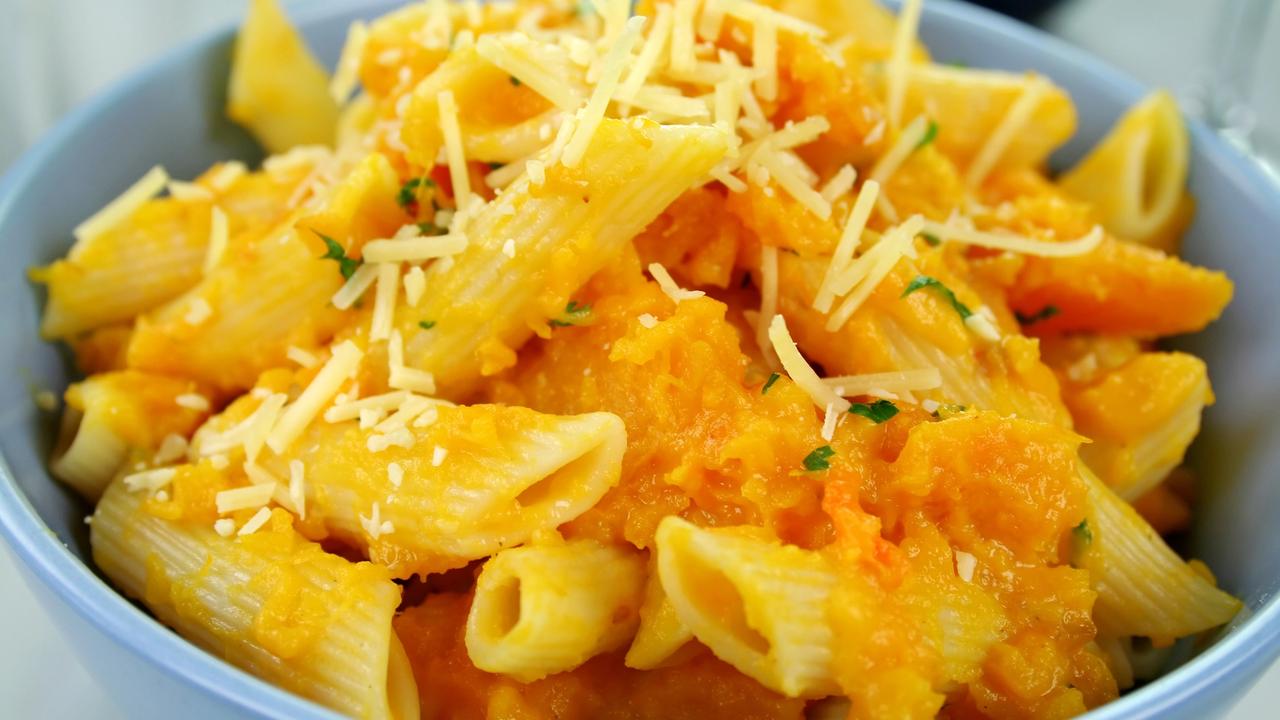Cover Image for Pumpkin Sausage Pasta Bake