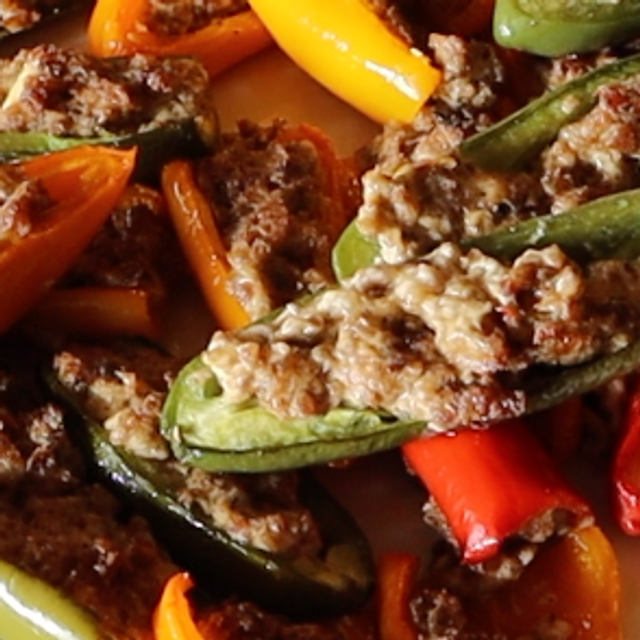 Thumbnail image for Sausage Stuffed Jalapeño