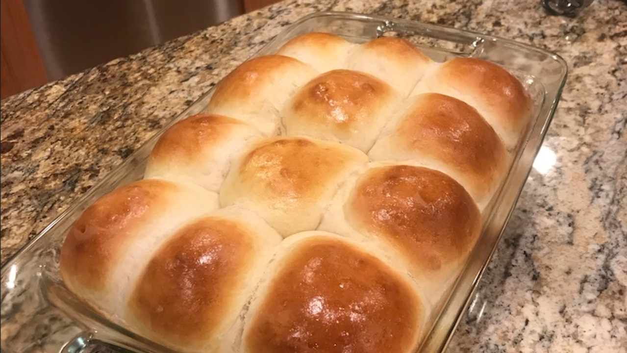 Cover Image for The BEST Buttery One-Hour Dinner Rolls
