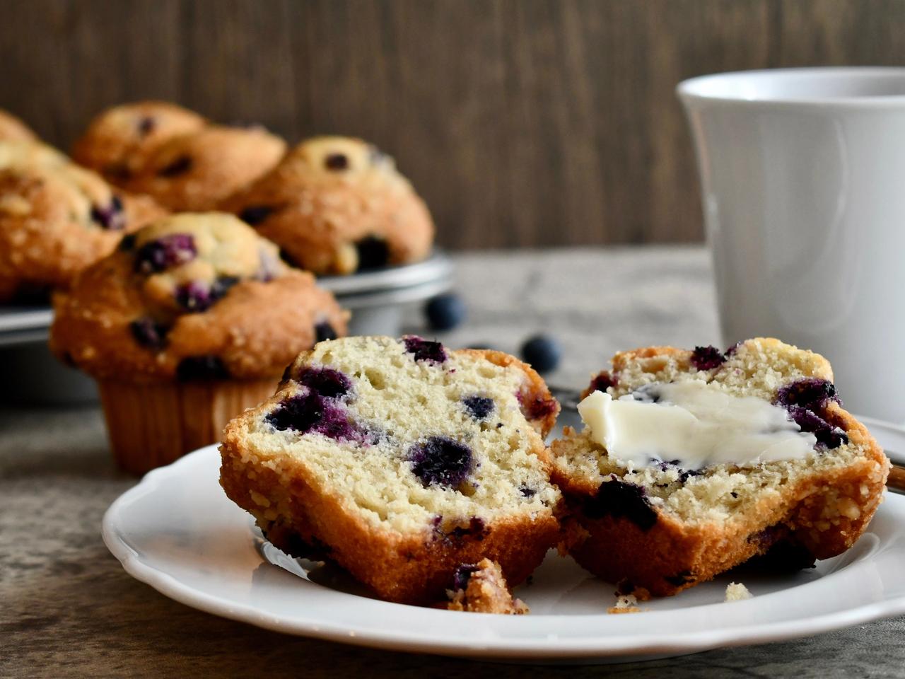 Thumbnail for Blueberry Pancake Muffins