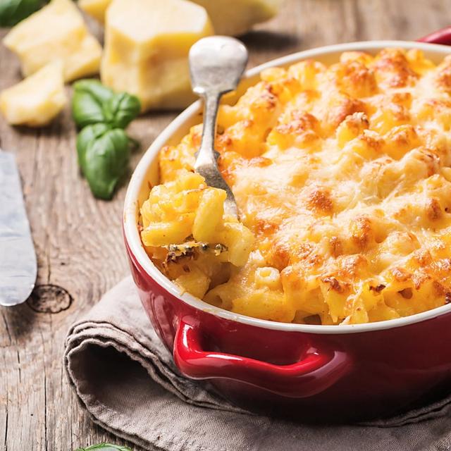 Thumbnail image for Baked Mac and Cheese with Chicken and Broccoli