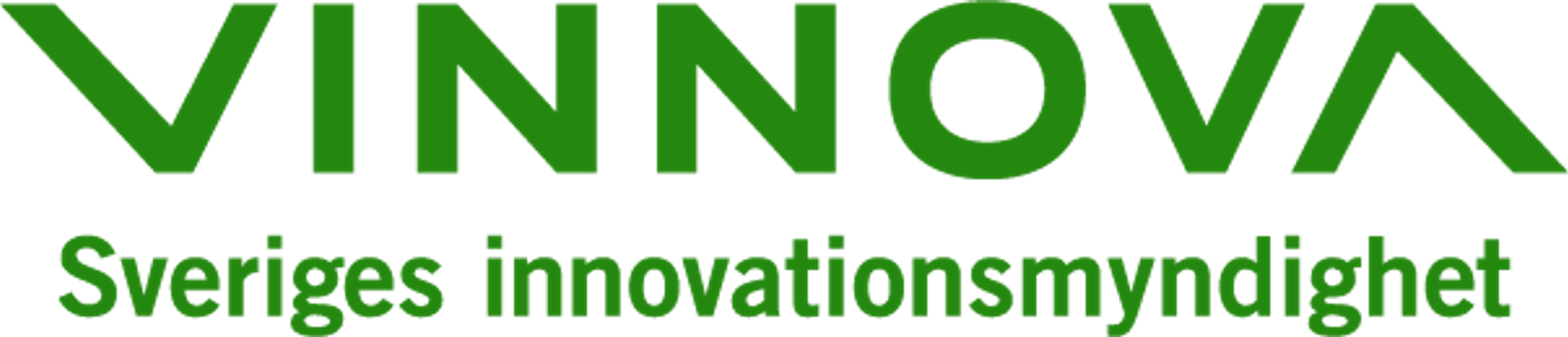 Logotyp för Vinnova "Sveriges innovationsmyndighet"