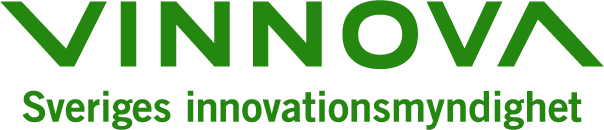 Logotyp för Vinnova "Sveriges innovationsmyndighet"