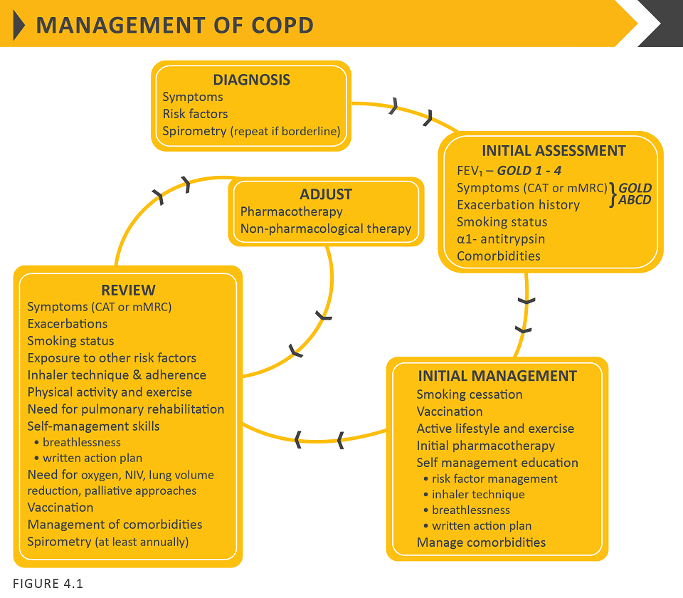 Management of COPD – GPNotebook