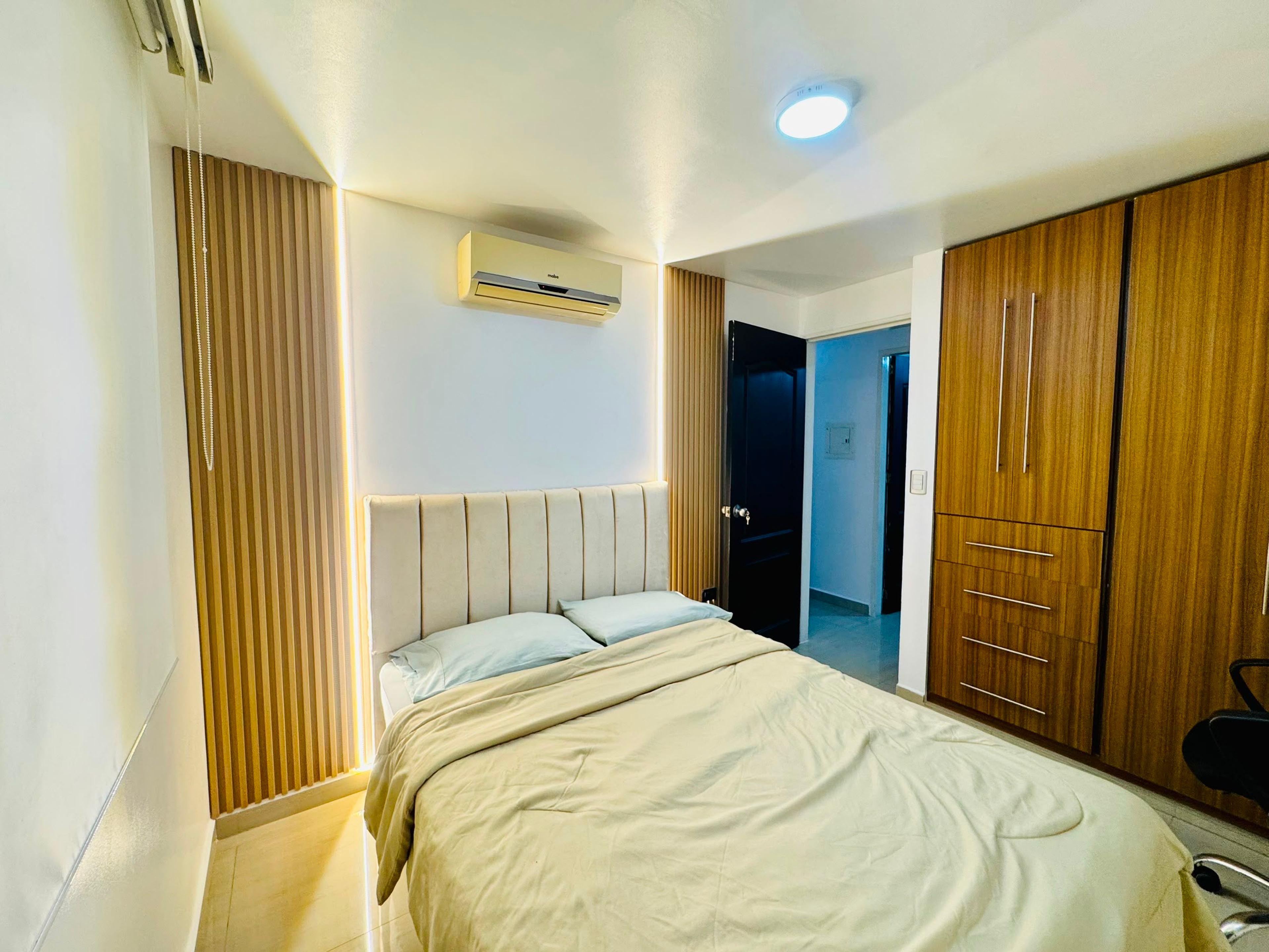 Apartamento de 65 m²  con planta eléctrica en Vista Real Casa Club, Pueblo Nuevo — foto 5