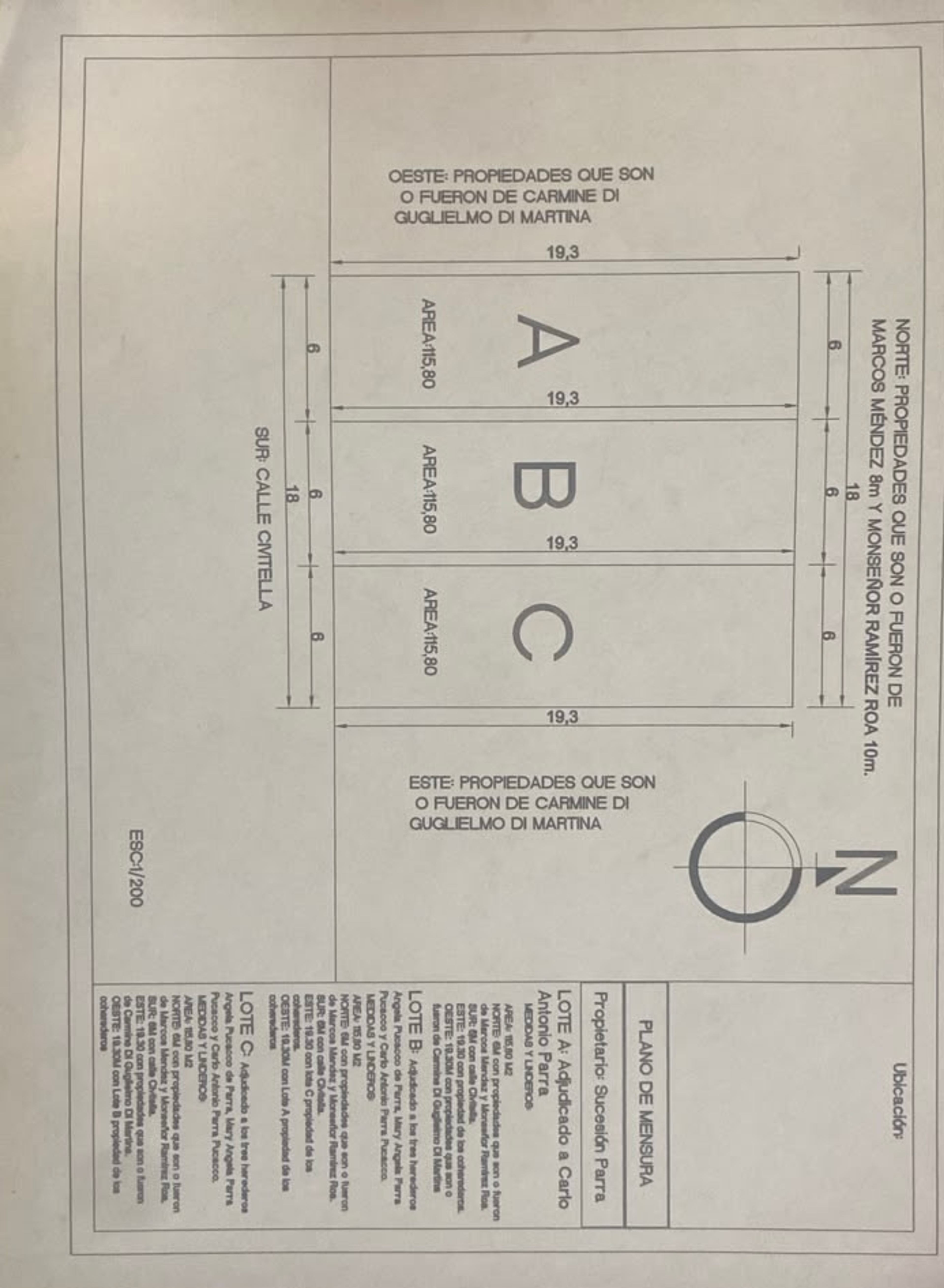 Parcelas de  115,80 m² cada una en Calle Civitella — foto 6