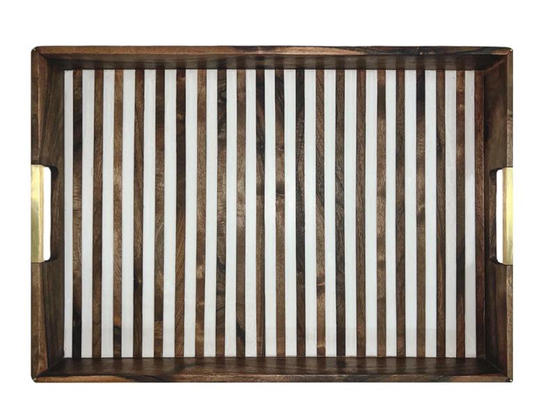 Lyn Serving Tray – Matt White