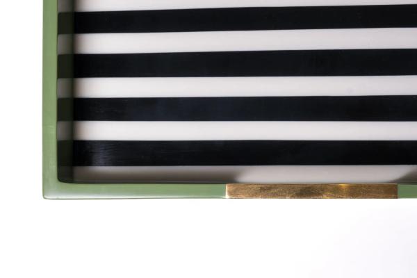 Lyn Serving Tray – Striped