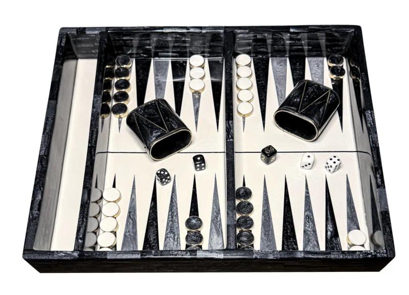 Backgammon Game Set – Black