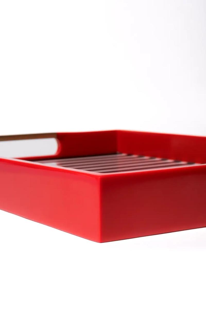 Lyn Serving Tray – Striped