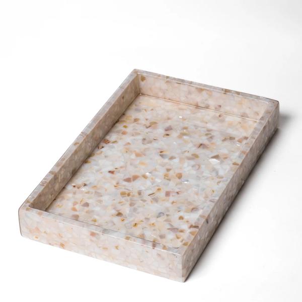 Pearl Decorative Box & Vanity Tray