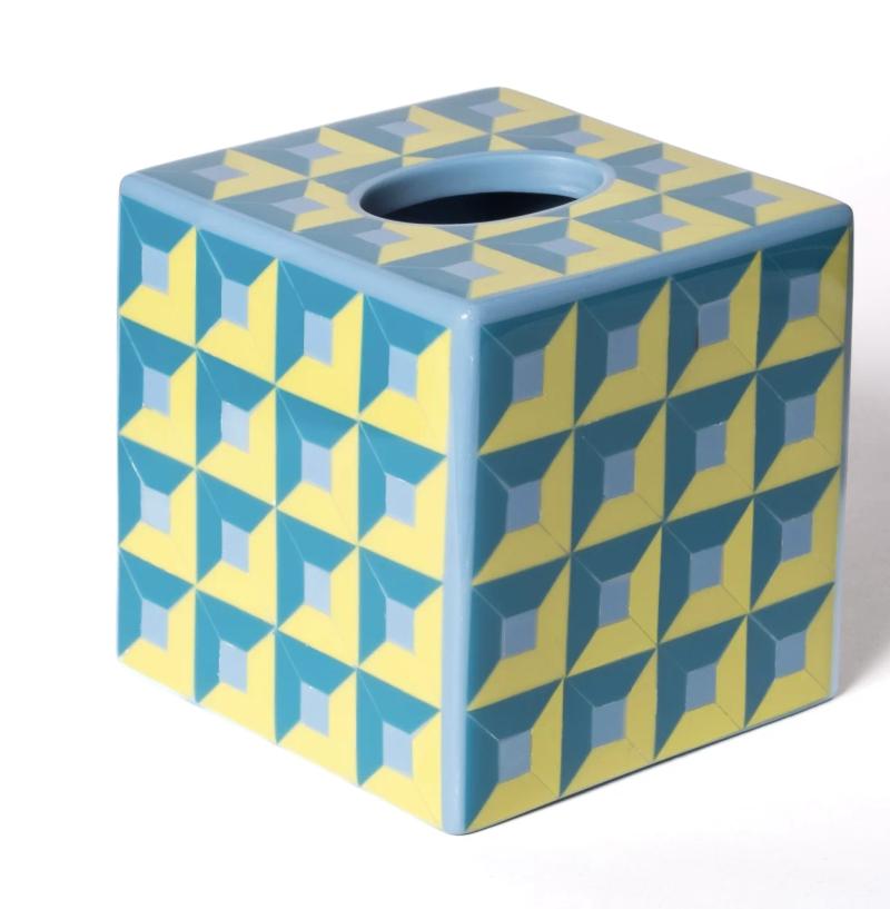 Deco Tissue Box Cover – Resin