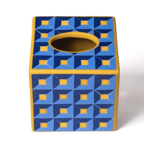 Deco Tissue Box Cover – Resin