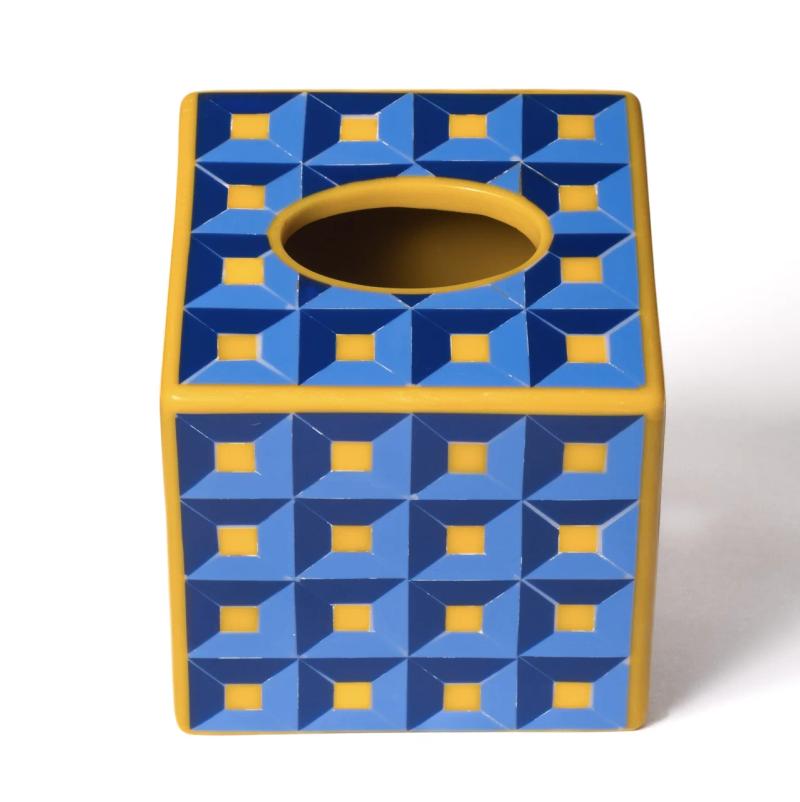 Deco Tissue Box Cover – Resin