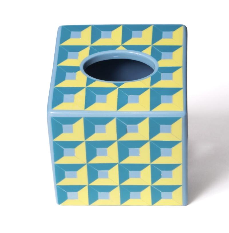 Deco Tissue Box Cover – Resin