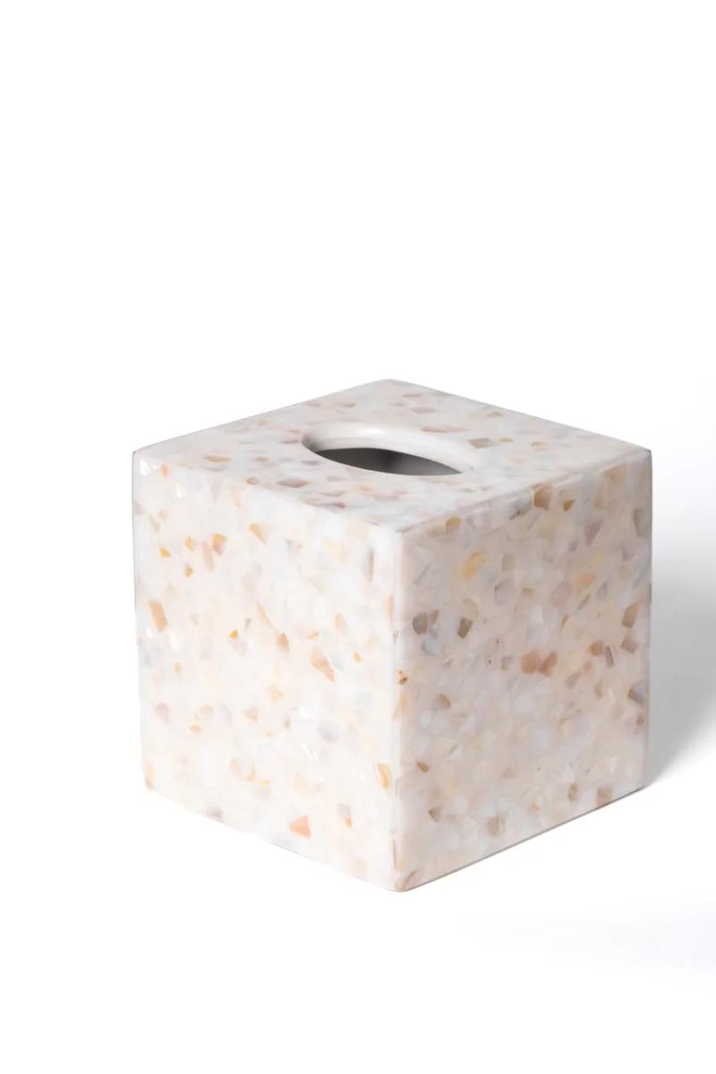 Pearl Tissue Box Cover