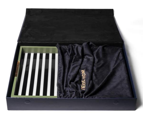 Lyn Serving Tray – Striped