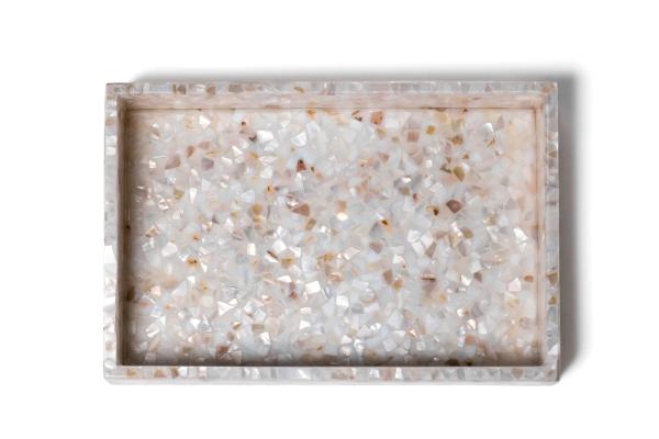 Pearl Decorative Box & Vanity Tray
