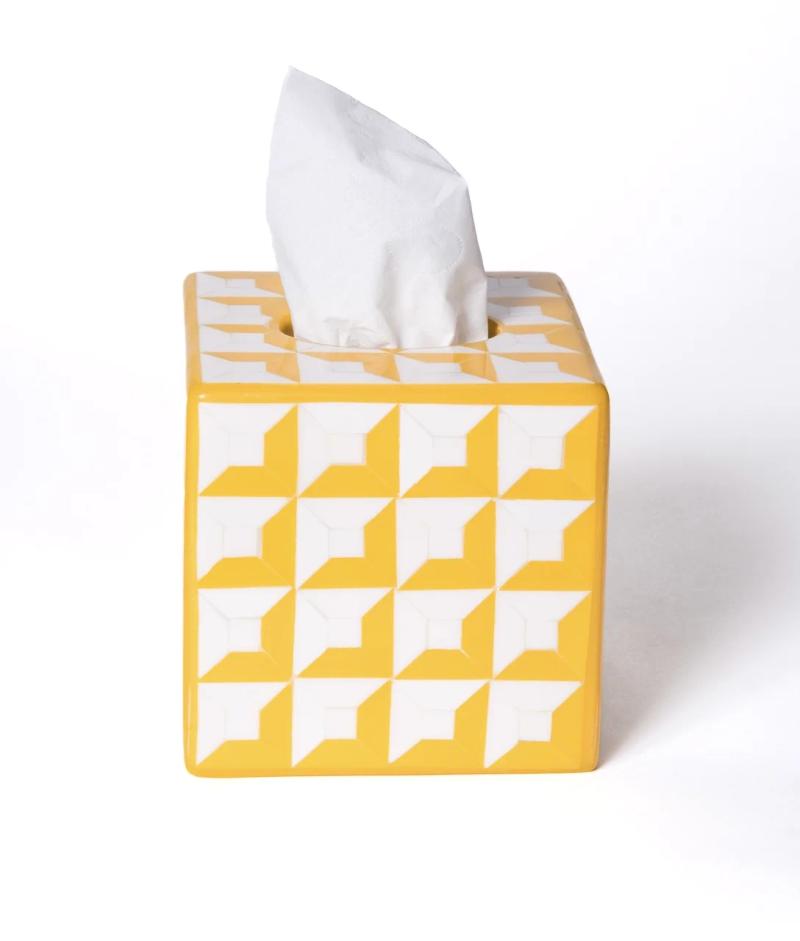 Deco Tissue Box Cover – Resin