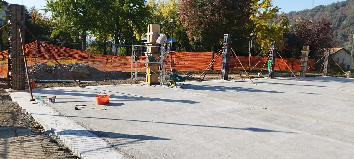 Lavori di "Asilo Ernesto Cauvin del Comune di Vignole Borbera, ampliamento asilo nido"