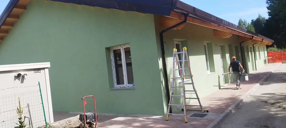 Lavori di "Asilo Ernesto Cauvin del Comune di Vignole Borbera, ampliamento asilo nido"