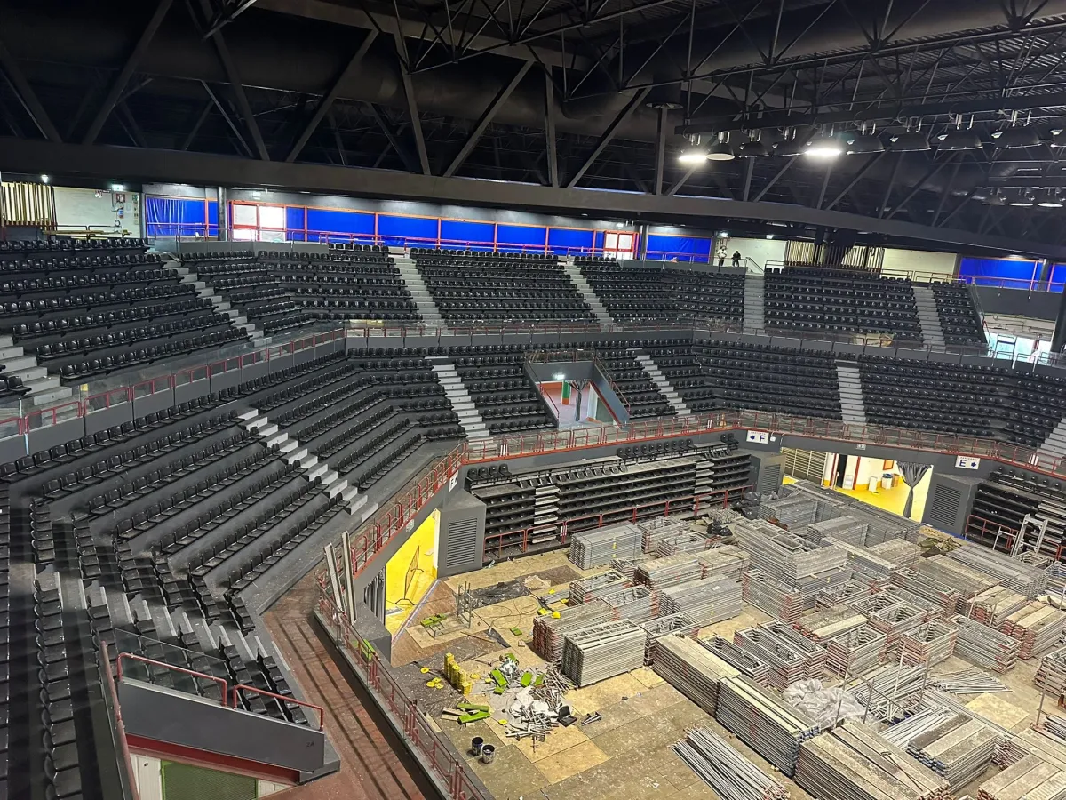 Ristrutturazione e ammodernamento del palazzetto dello sport di Forlì Palagalassi
