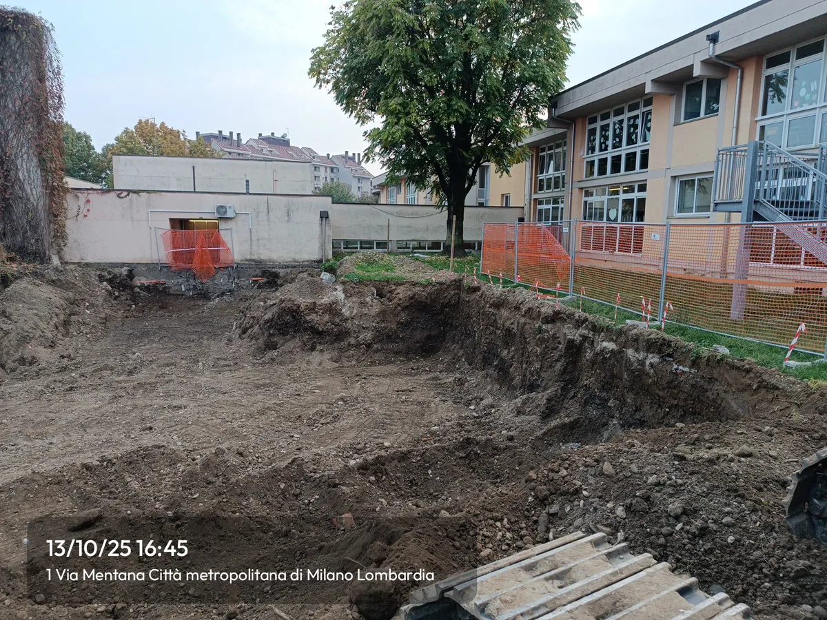 Lavori di nuova costruzione di spazi da adibire al servizio di mensa scolastica in ampliamento, presso la scuola primaria “gianni rodari”