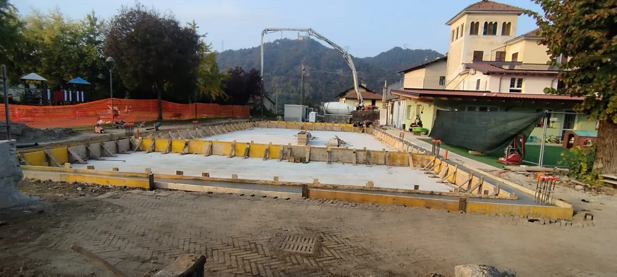 Lavori di "Asilo Ernesto Cauvin del Comune di Vignole Borbera, ampliamento asilo nido"