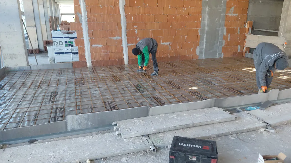 Lavori di realizzazione delle foresterie a servizio del Polo Natatorio in Pietralata Roma