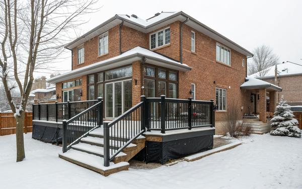 How to Winterize Aluminum and Glass Railings in the GTA